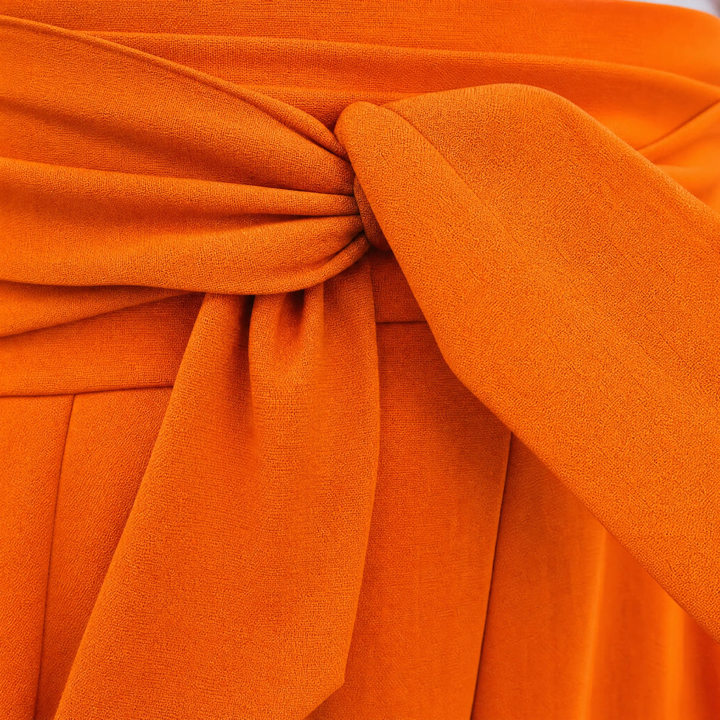 Jupe Longue Année 70 - close-up détail matière