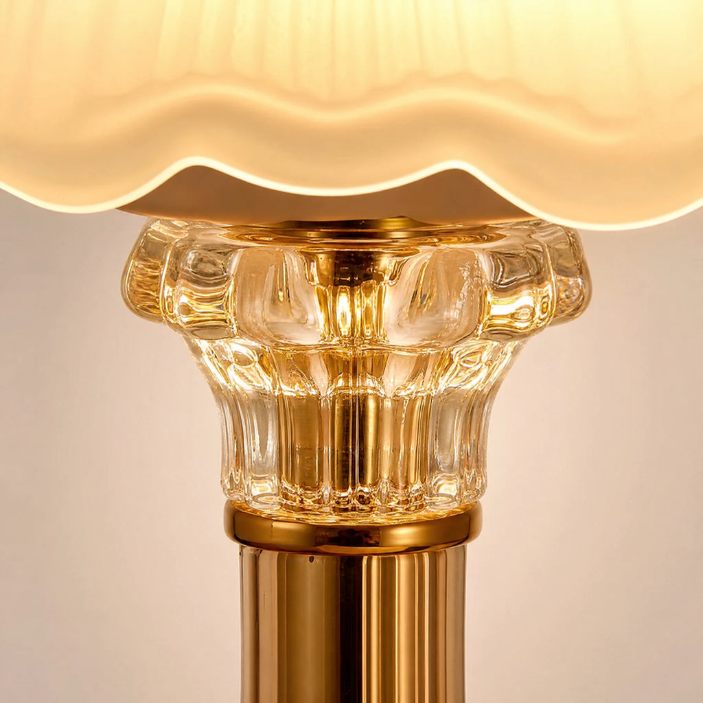 Lampe à Poser Vintage - close-up détail matière
