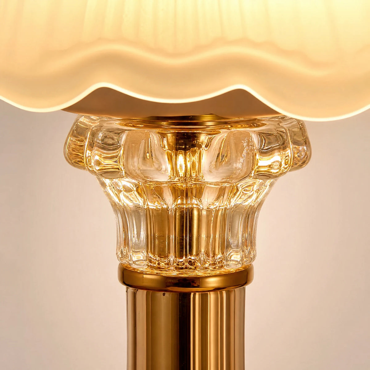 Lampe à Poser Vintage - close-up détail matière