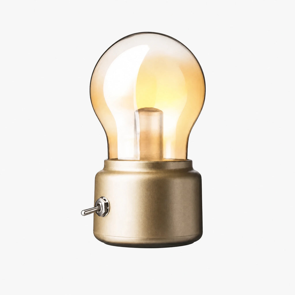 Lampe d'ambiance vintage à interrupteur - image principale