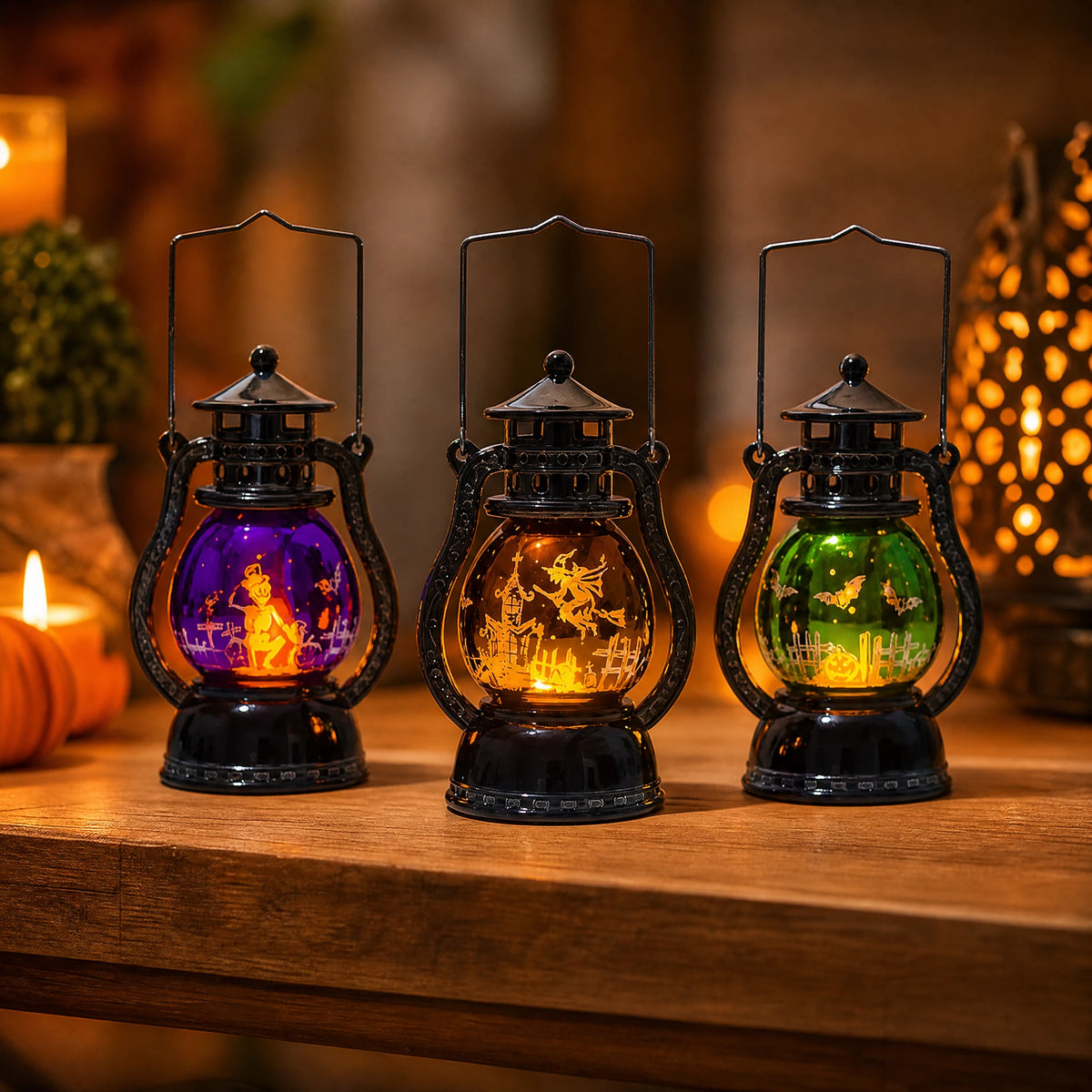 Lumières Laser Vintage d'Halloween - OBJETS VARIES