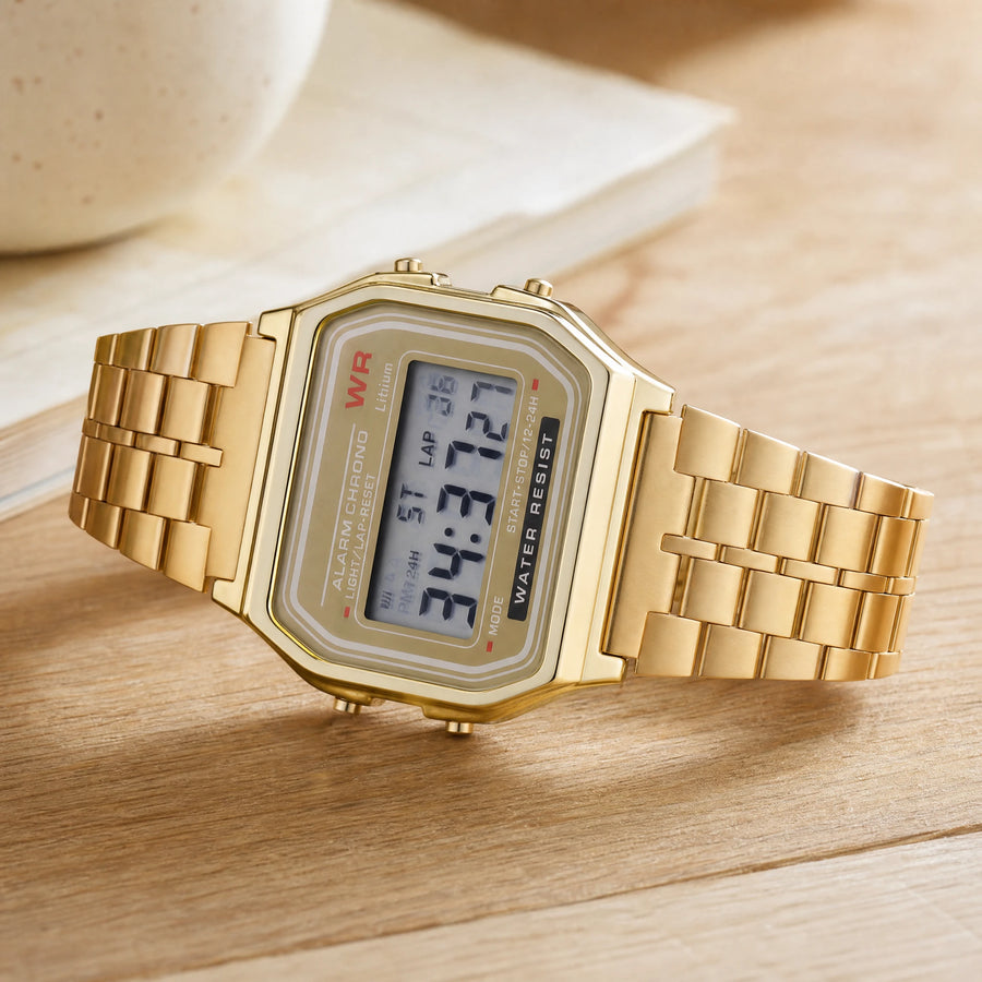Montre Numérique Année 80 - produit en situation