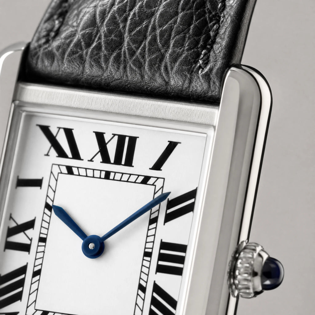 Montre Vintage Femme Luxe - close-up détail matière