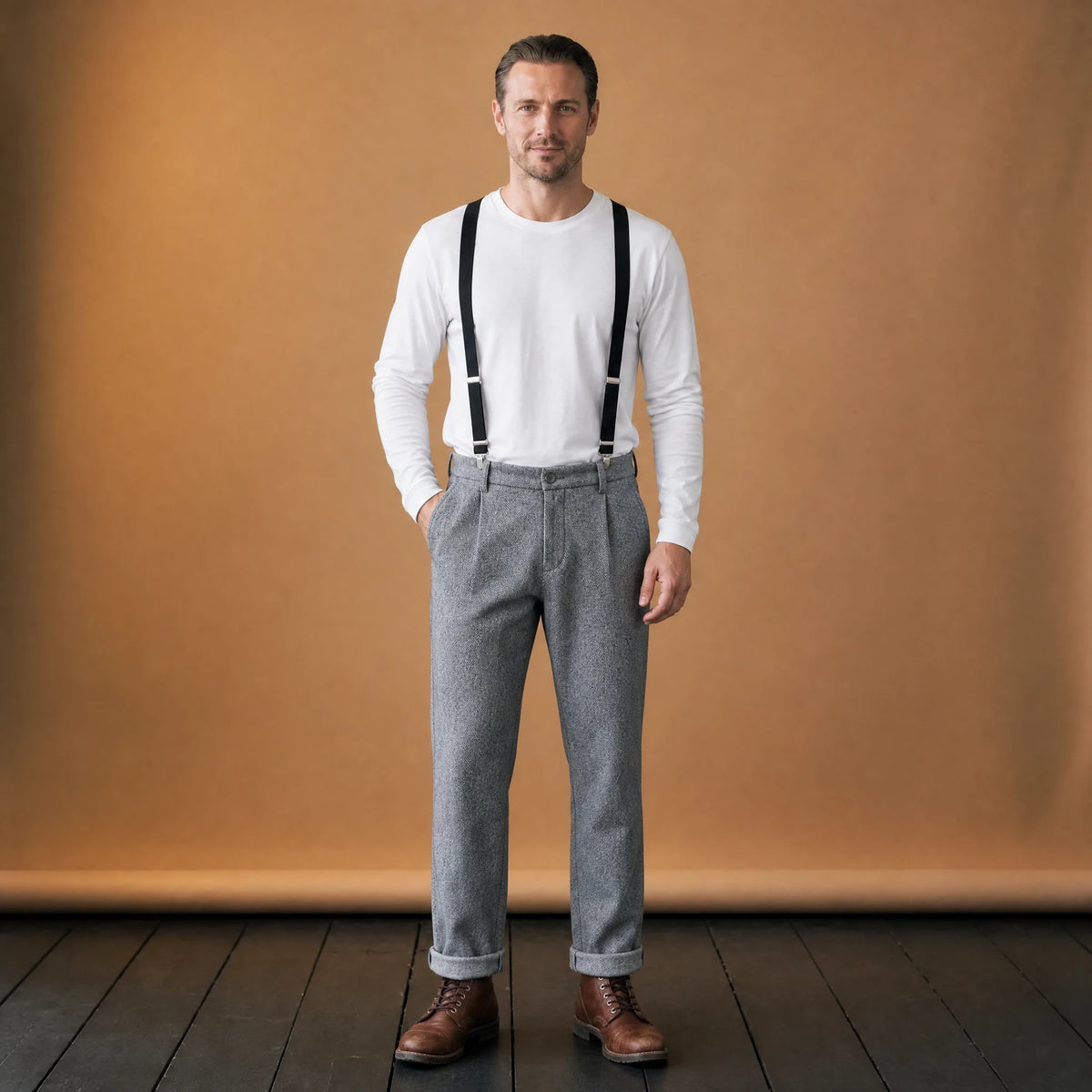 Pantalon Bretelle Homme Vintage - VETEMENT Studio HOMME