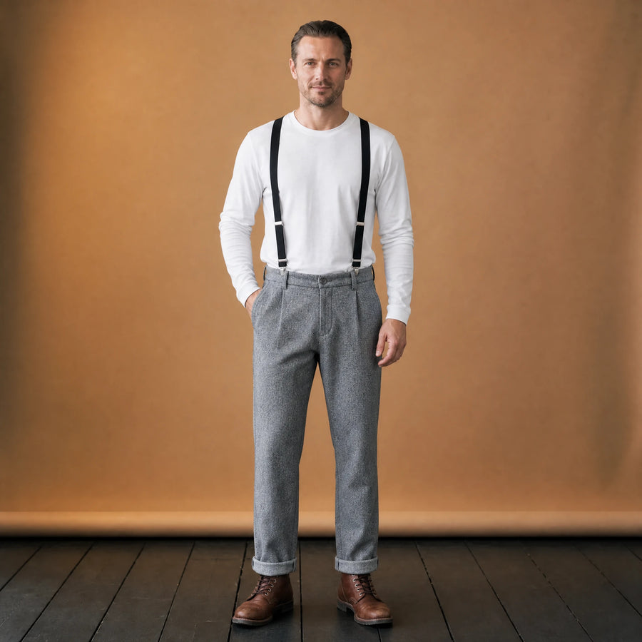 Pantalon Bretelle Homme Vintage - VETEMENT Studio HOMME
