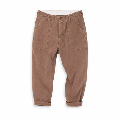 Pantalon cargo vintage de couleur unie pour hommes - image principale