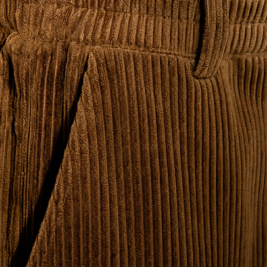 Pantalon Velours Homme Vintage - close-up détail matière