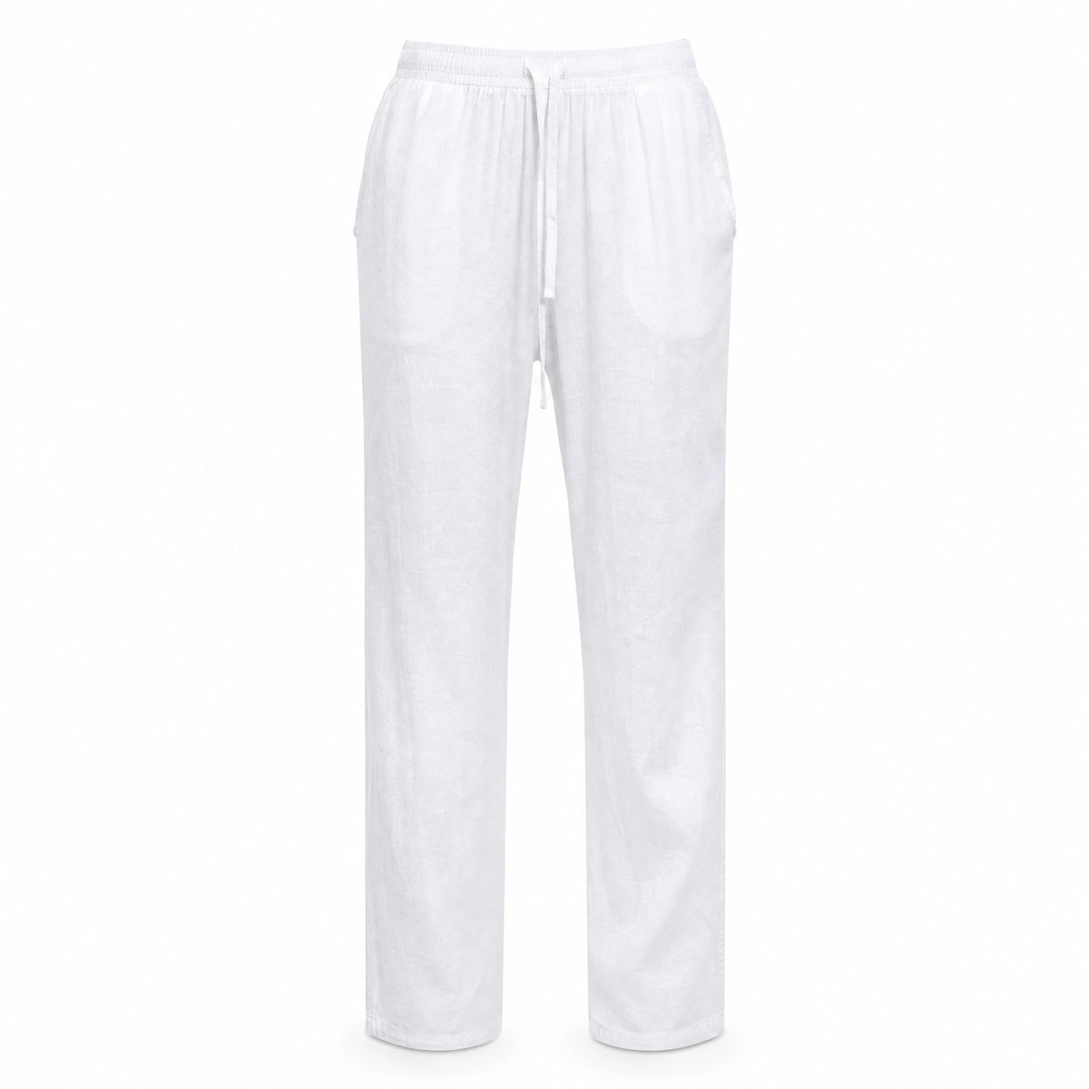 Pantalon vintage de couleur unie tendance - image principale