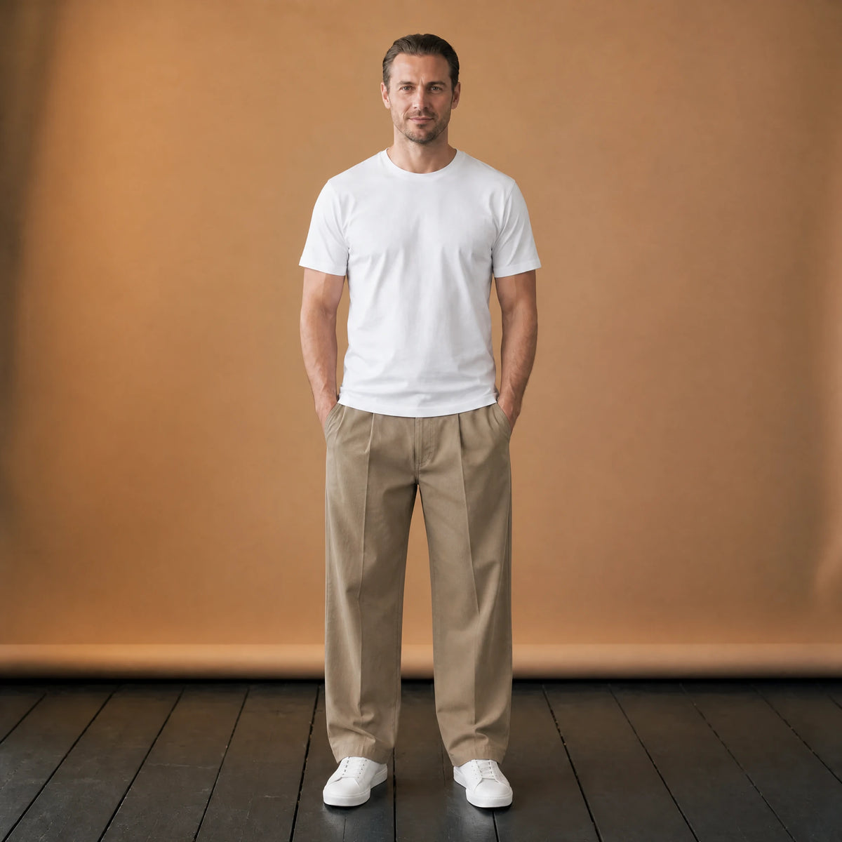 Pantalon vintage homme coupe droite années 30 - VETEMENT Studio HOMME