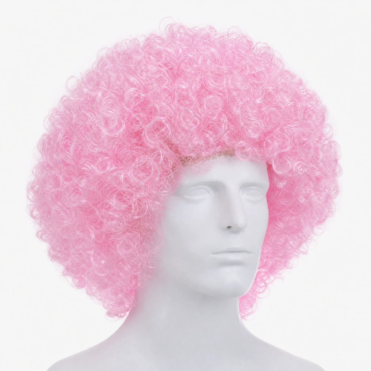 Perruque Afro Couleur Enfant Disco - Rose