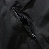 Chaqueta bomber suelta con parche de calavera vintage