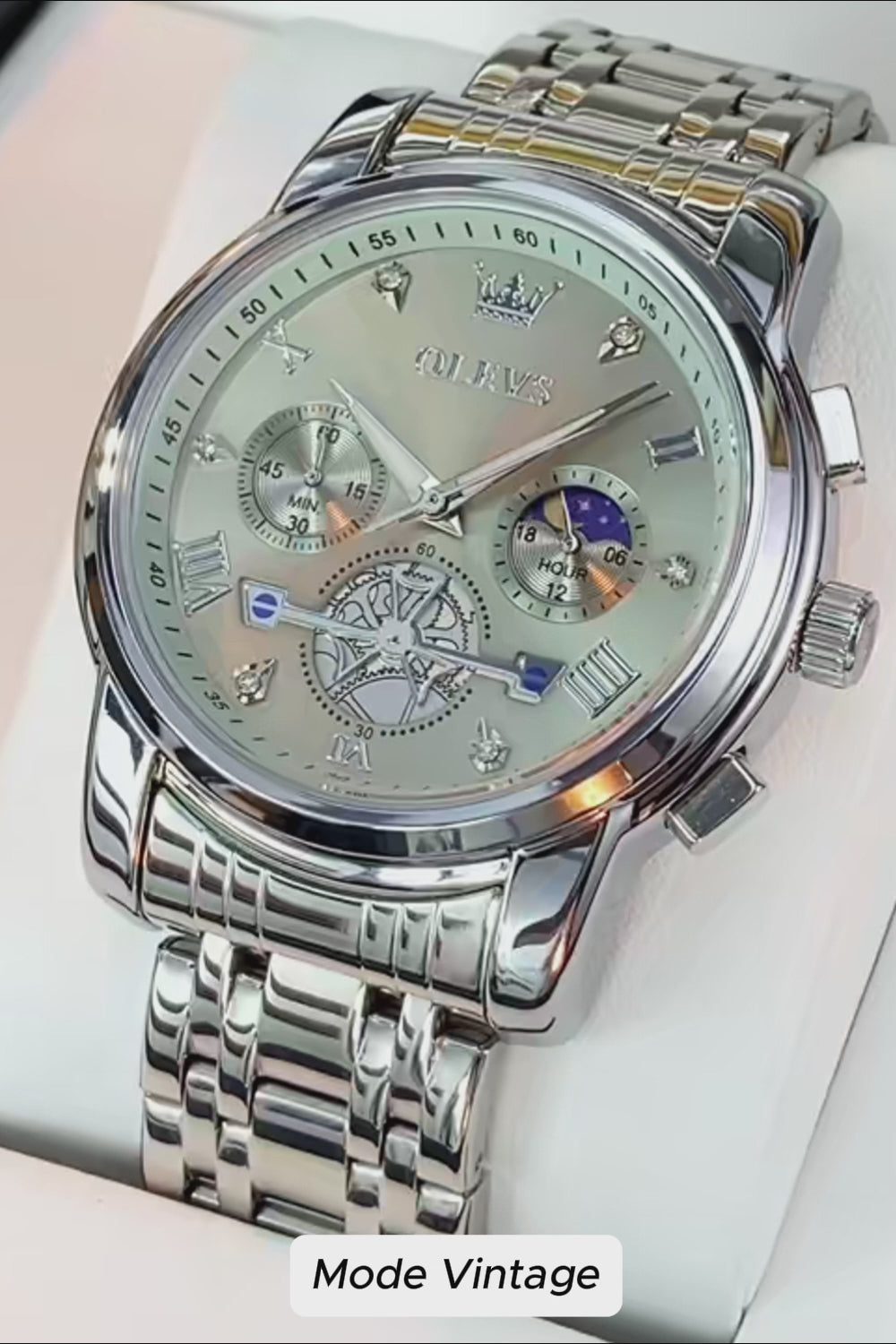 Reloj vintage de moda 