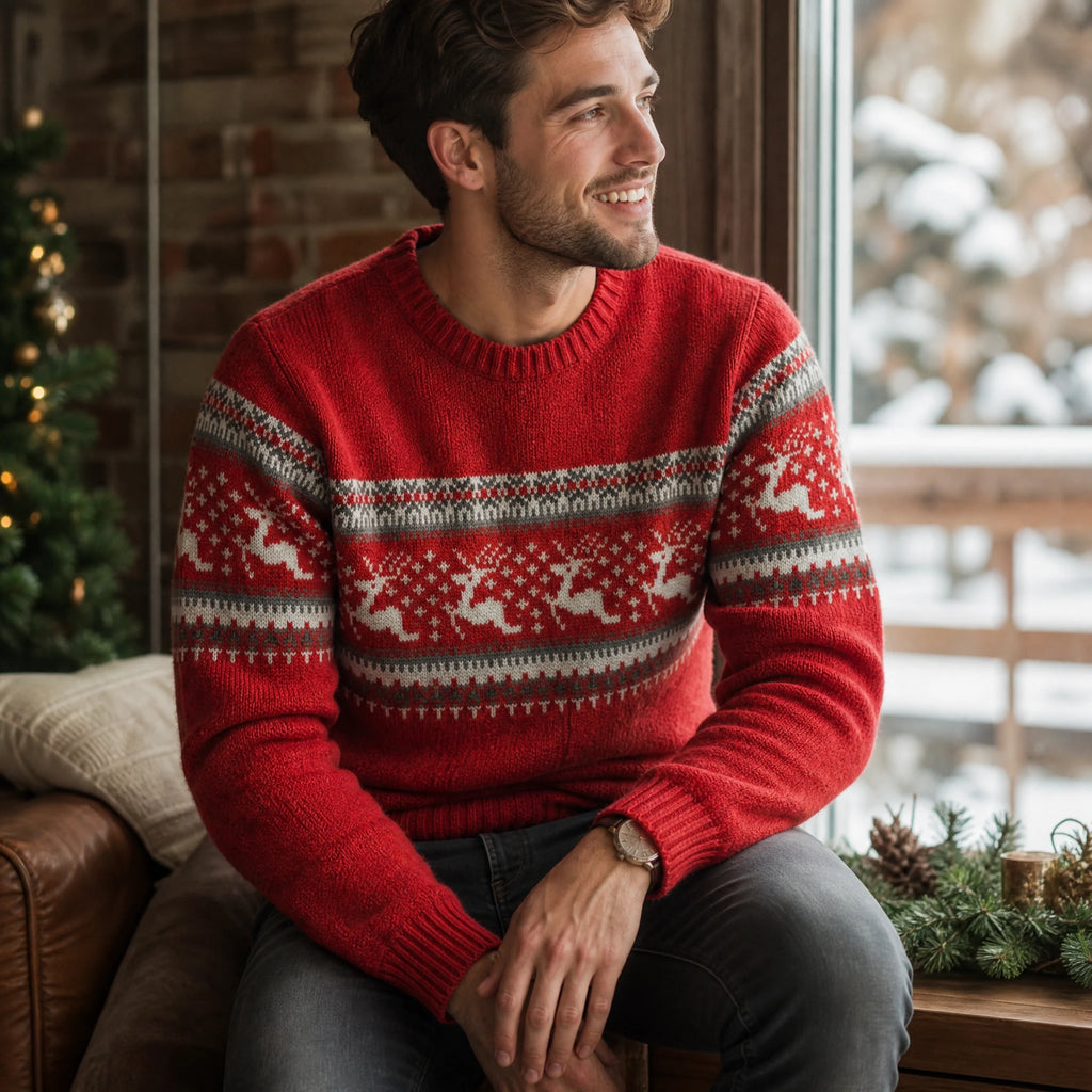Pull de Noël Homme Vintage - Utilisation GLOBALE