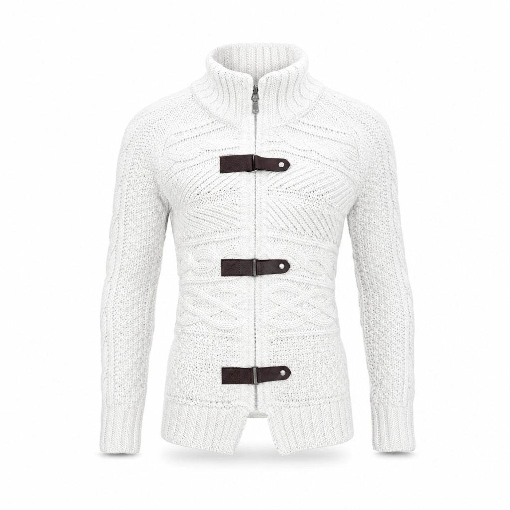 Pull vintage à col roulé - image principale