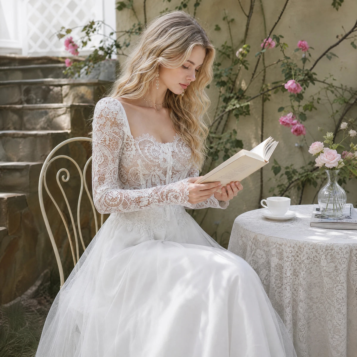 Robe de Mariée Deux Pièces Vintage - Utilisation GLOBALE
