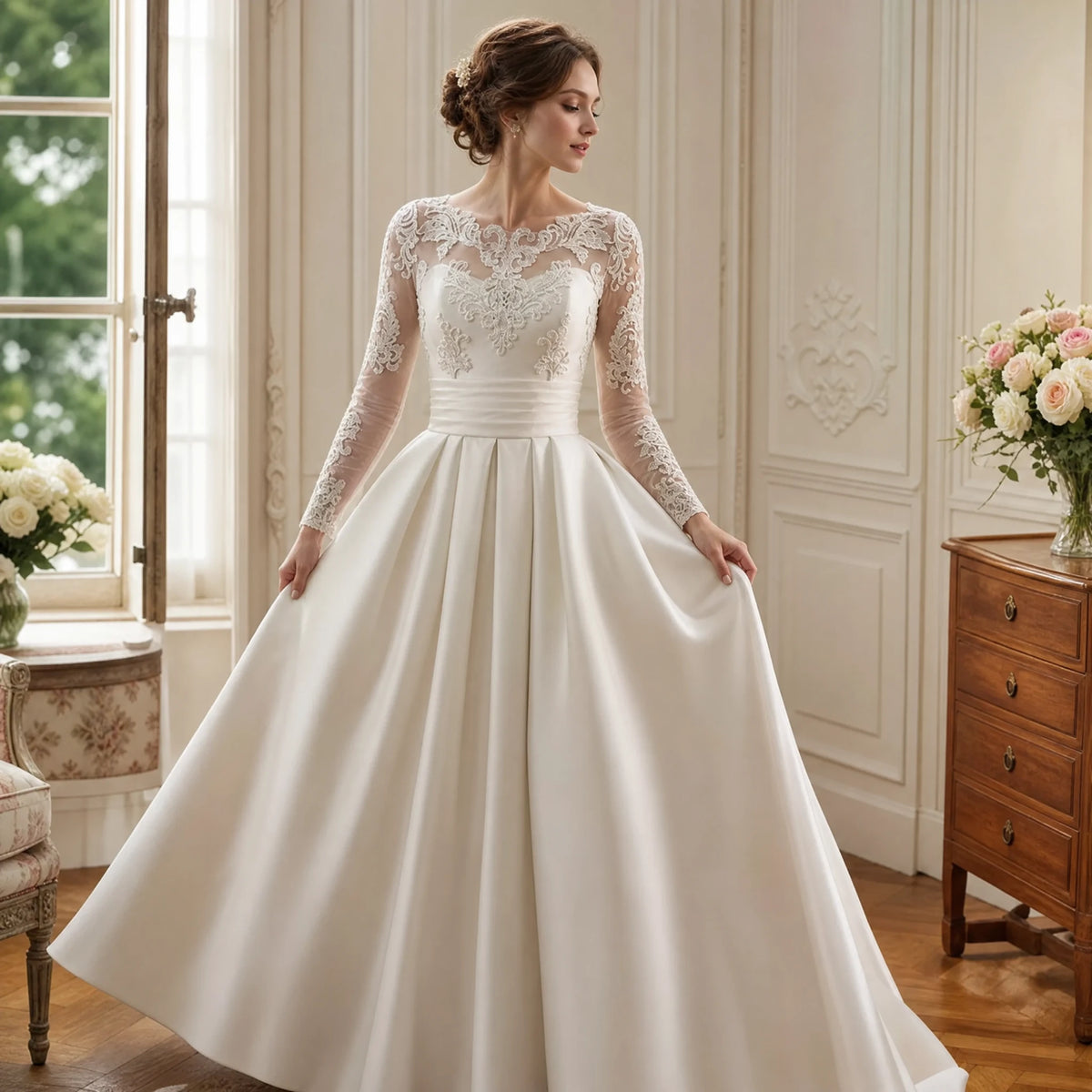 Robe de Mariée Style Vintage - Utilisation GLOBALE