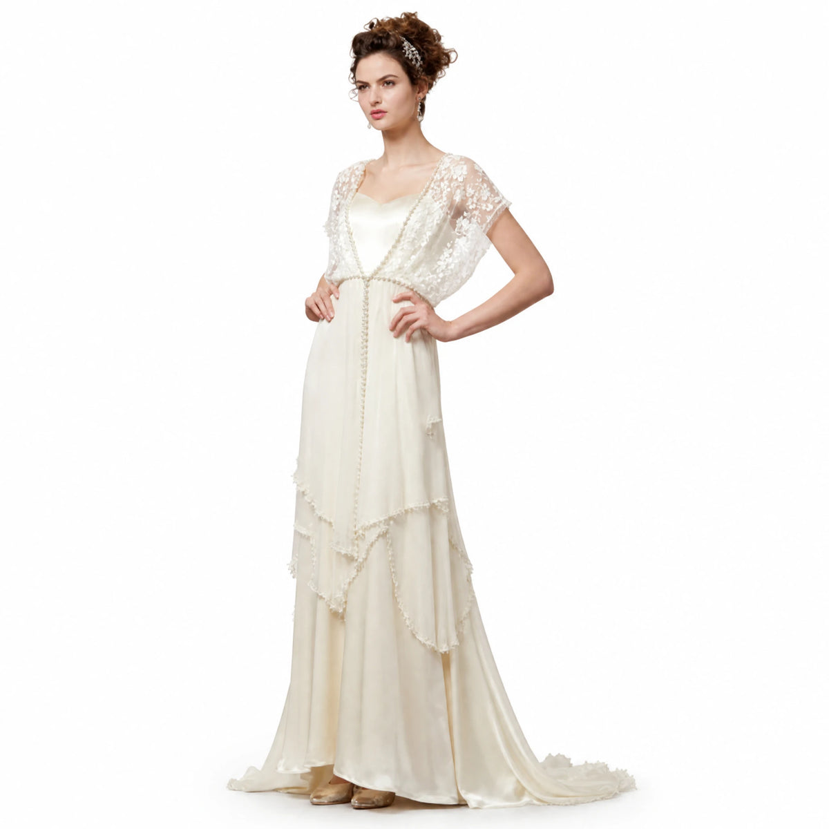 Robe de Mariée Vintage 1920 - image principale