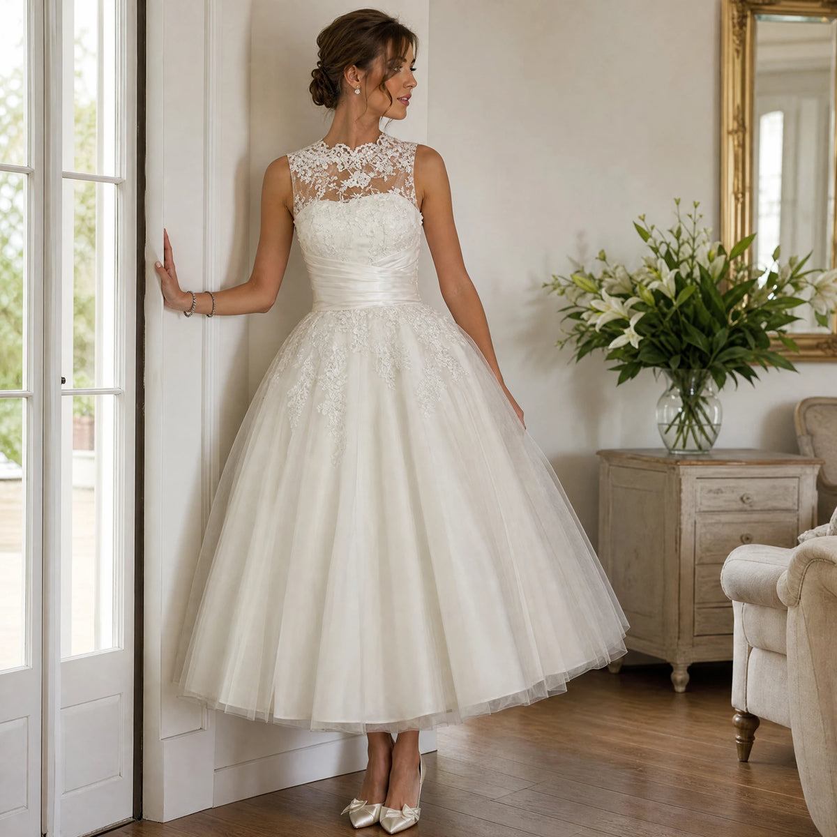 Robe de Mariée Vintage Année 40 - Utilisation GLOBALE