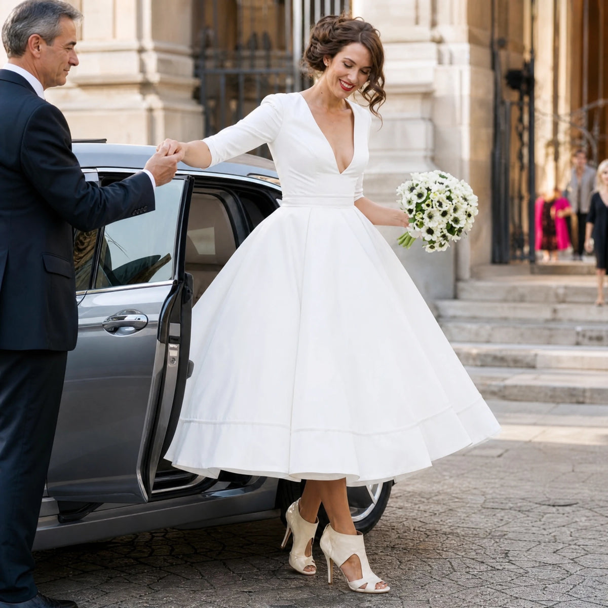Robe de Mariée Vintage Année 50 - Utilisation GLOBALE