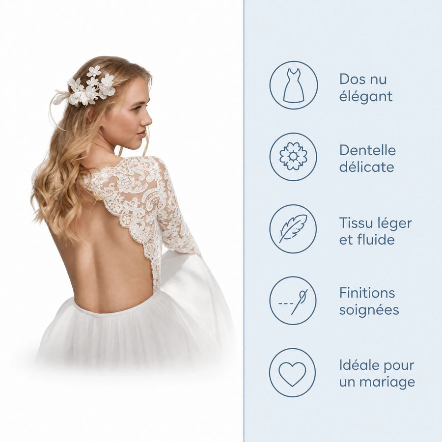 Robe de Mariée Vintage Année 60 - Bénéfices produit