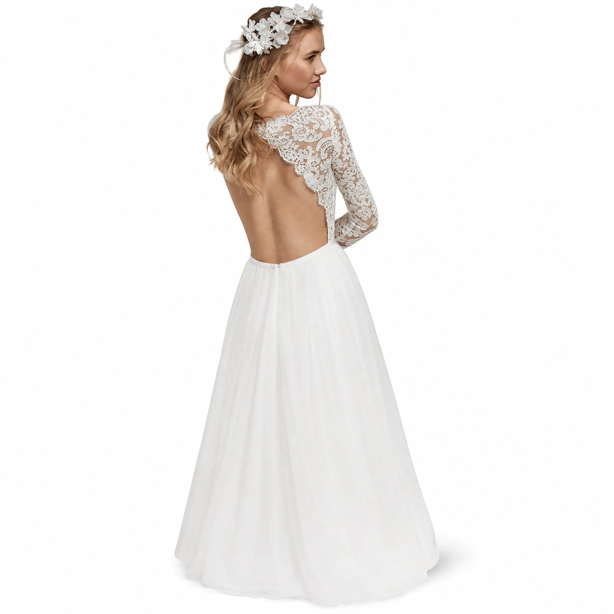 Robe de Mariée Vintage Année 60 - image principale