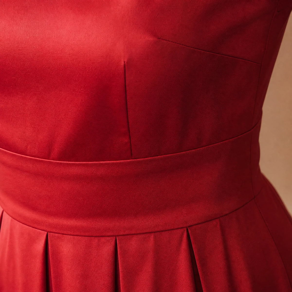 Robe de Soirée Rockabilly Style Rétro Années 50 - close-up détail matière