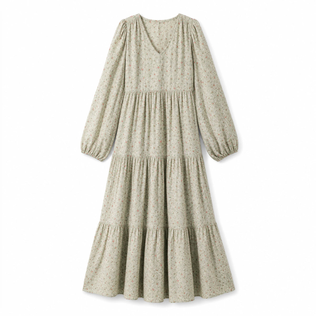 Robe Longue Vintage Bohème - image principale