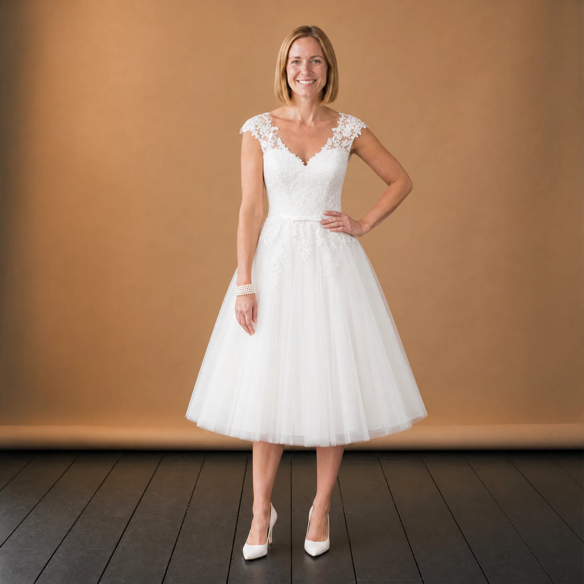 Robe Mariée Courte Vintage Année 50 - VETEMENT Studio FEMME