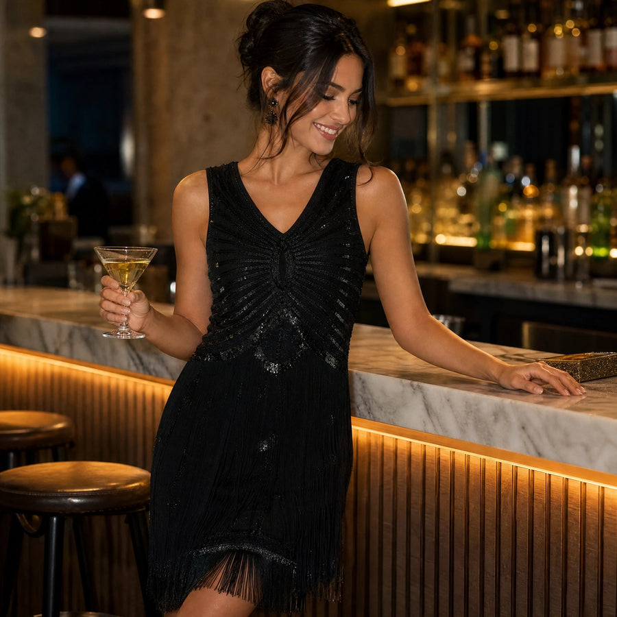 Robe Paillette Charleston - Utilisation GLOBALE