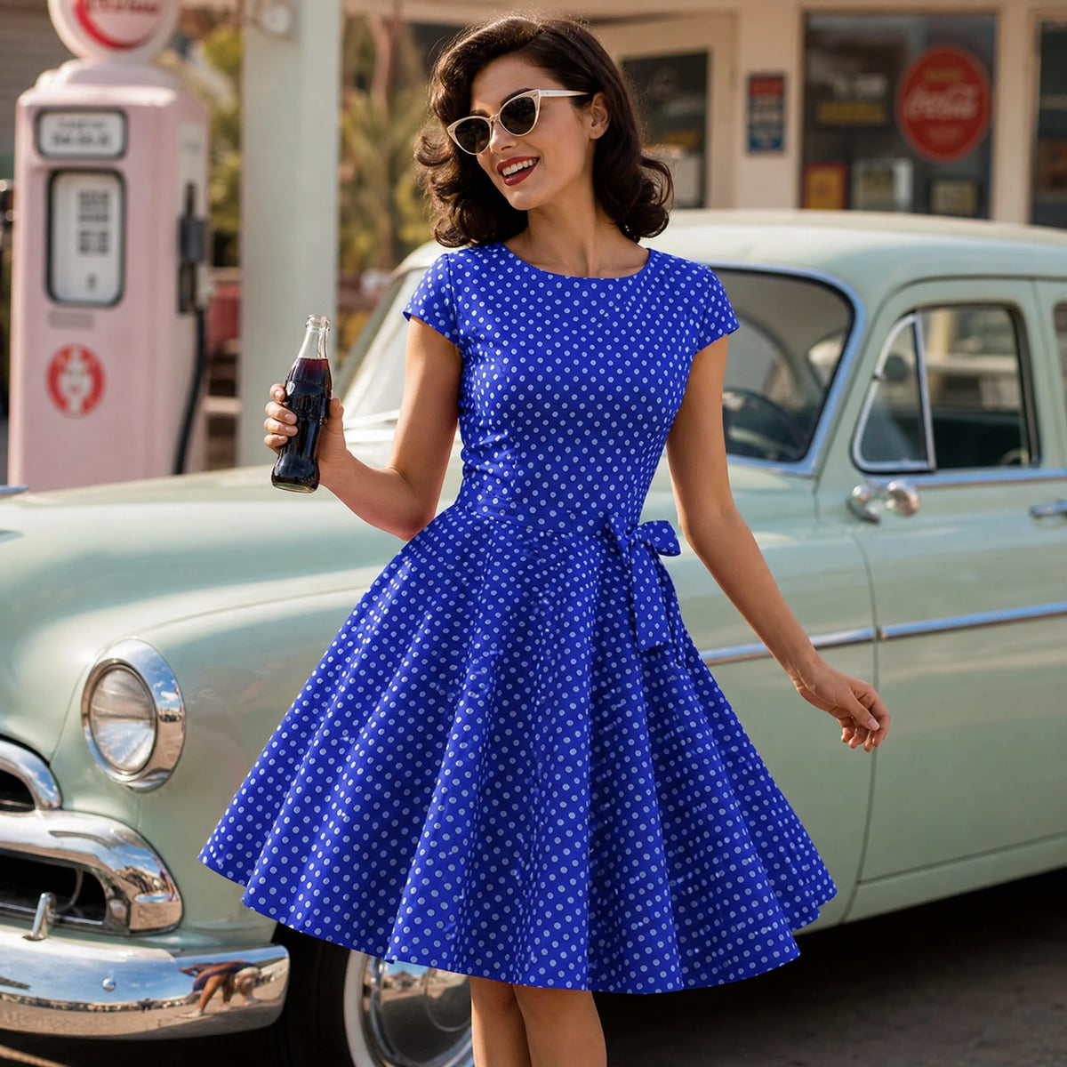 Robe Vintage Année 50-60 - Utilisation GLOBALE