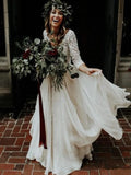 Vestido de novia vintage de dos piezas