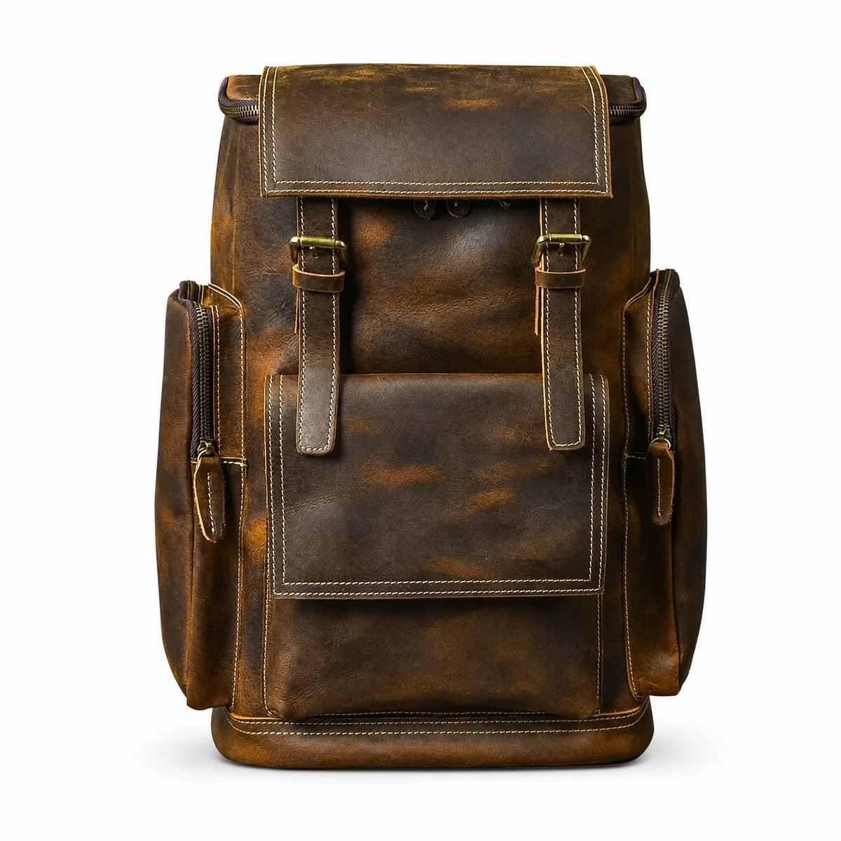 Sac à Dos Moto Vintage Imperméable - image principale