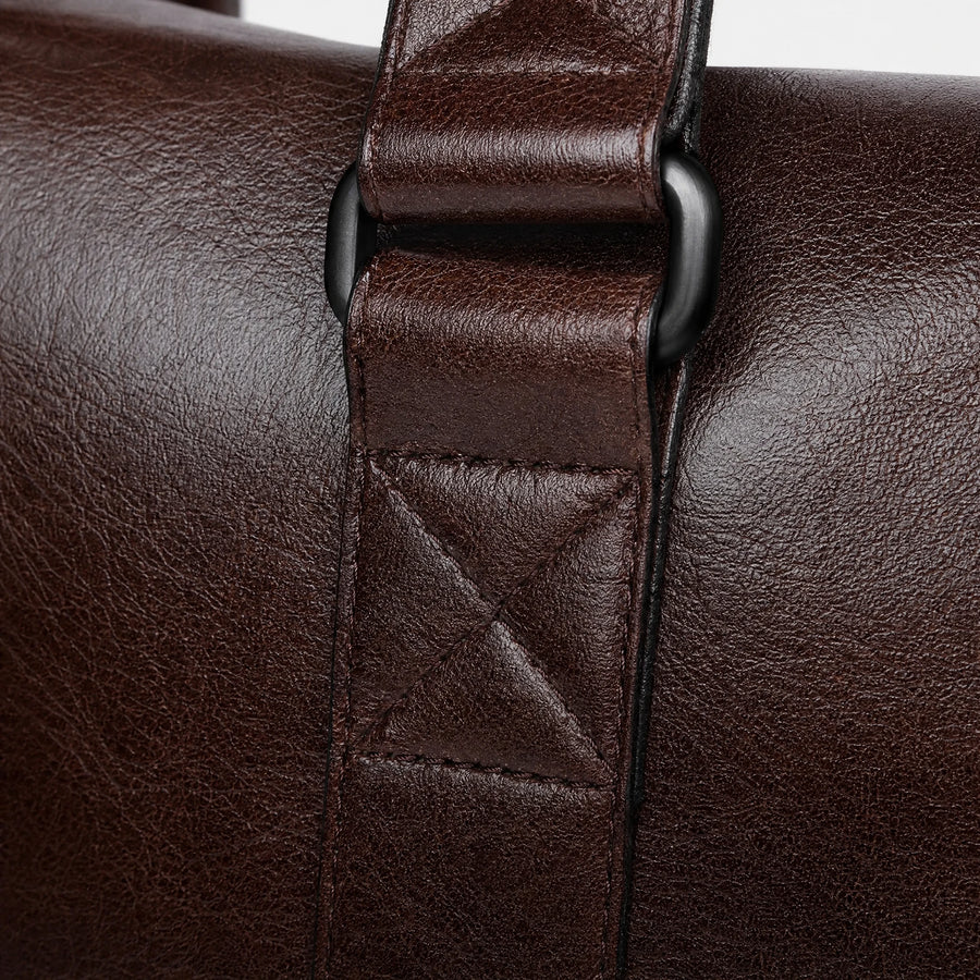 Sac Bowling Homme Vintage - close-up détail matière