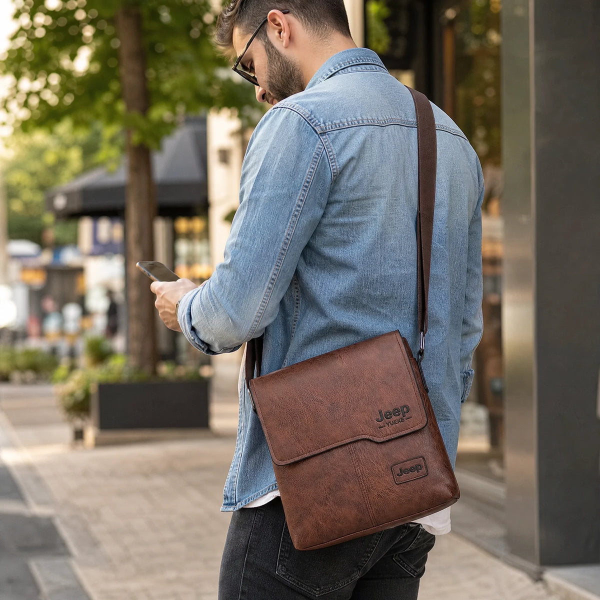 Sac Cuir Homme Vintage - Utilisation GLOBALE