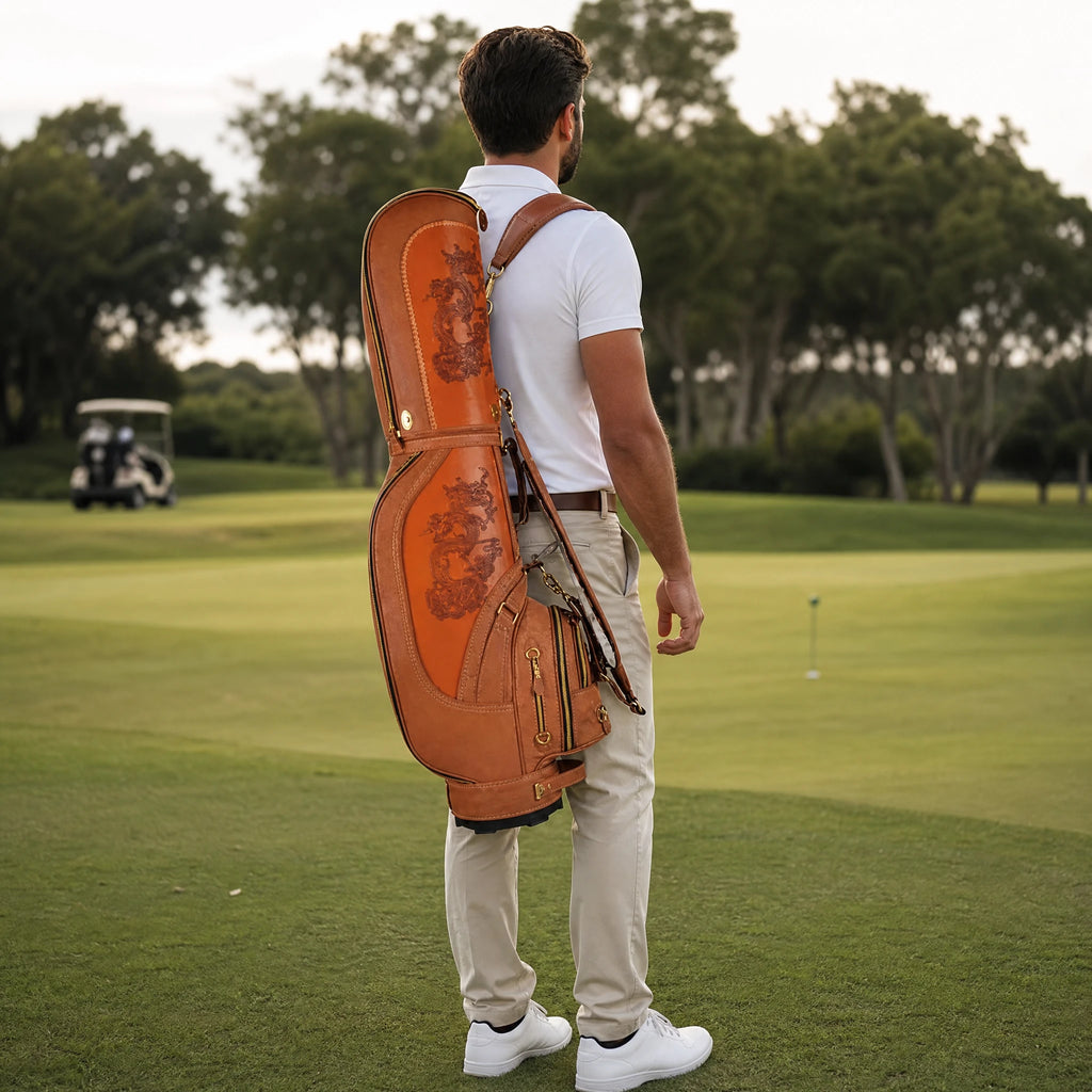 Sac de Golf Vintage Cuir - Utilisation GLOBALE