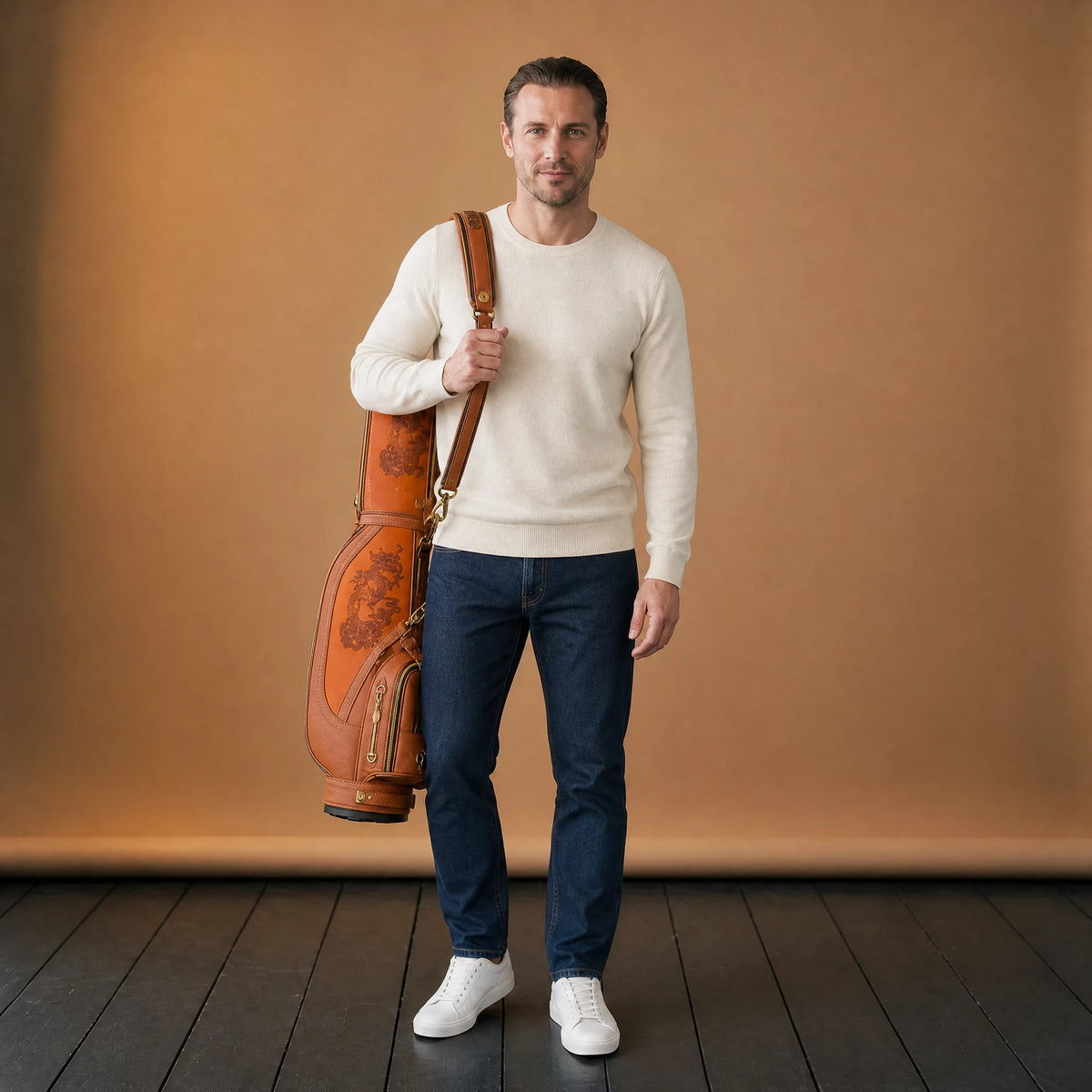 Sac de Golf Vintage Cuir - VETEMENT Studio HOMME