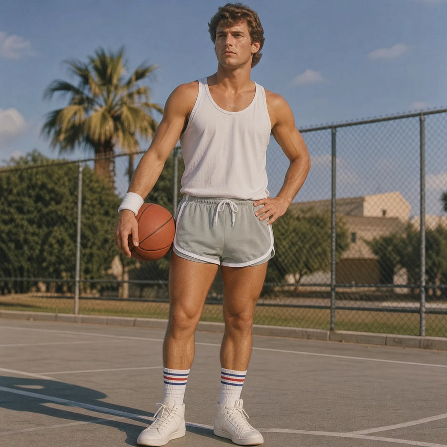 Short Court Football Années 80 - Utilisation GLOBALE