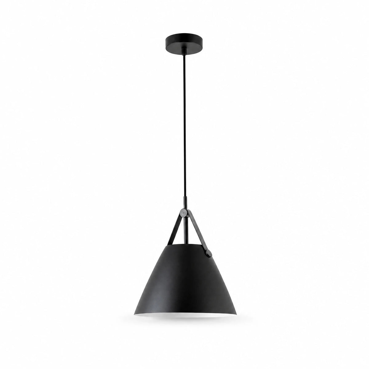 Suspension Scandinave Métal à Abat-Jour Aluminium - image principale