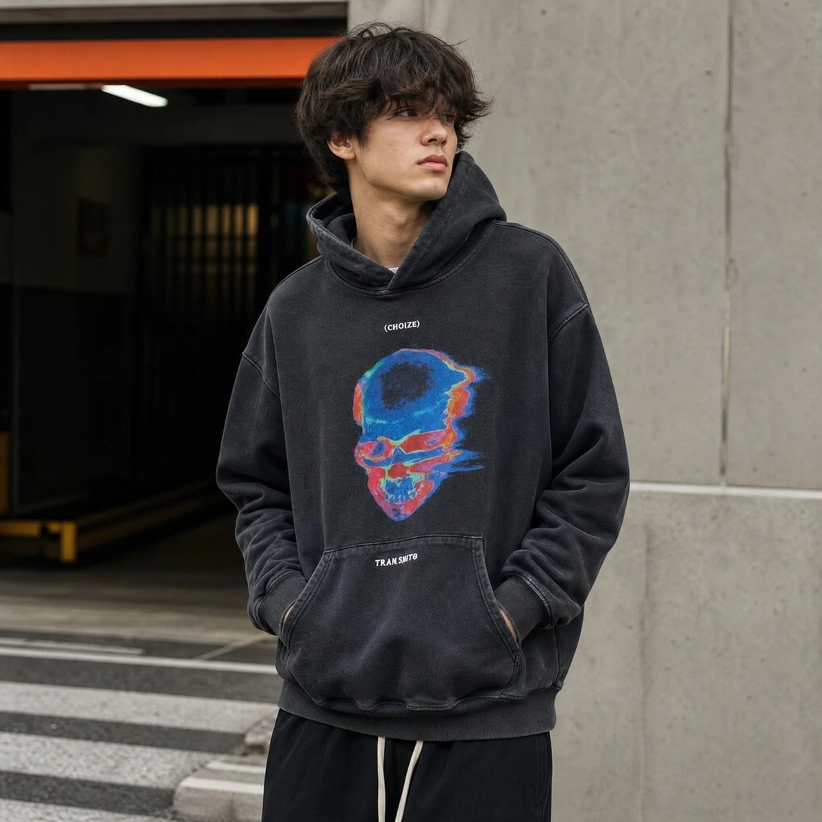 Sweat à Capuche Vintage - Utilisation GLOBALE