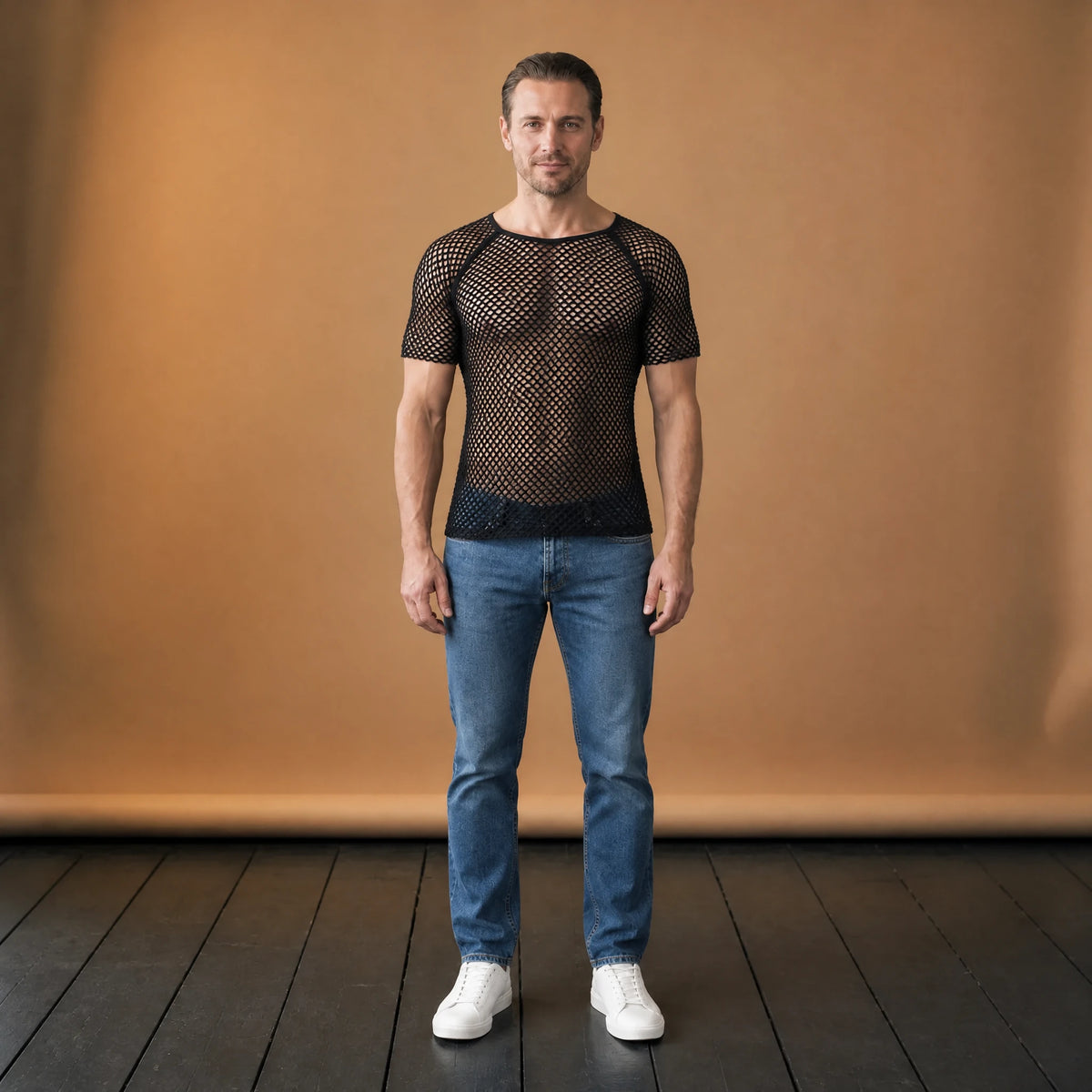 T-Shirt en Filet Années 80 - VETEMENT Studio HOMME