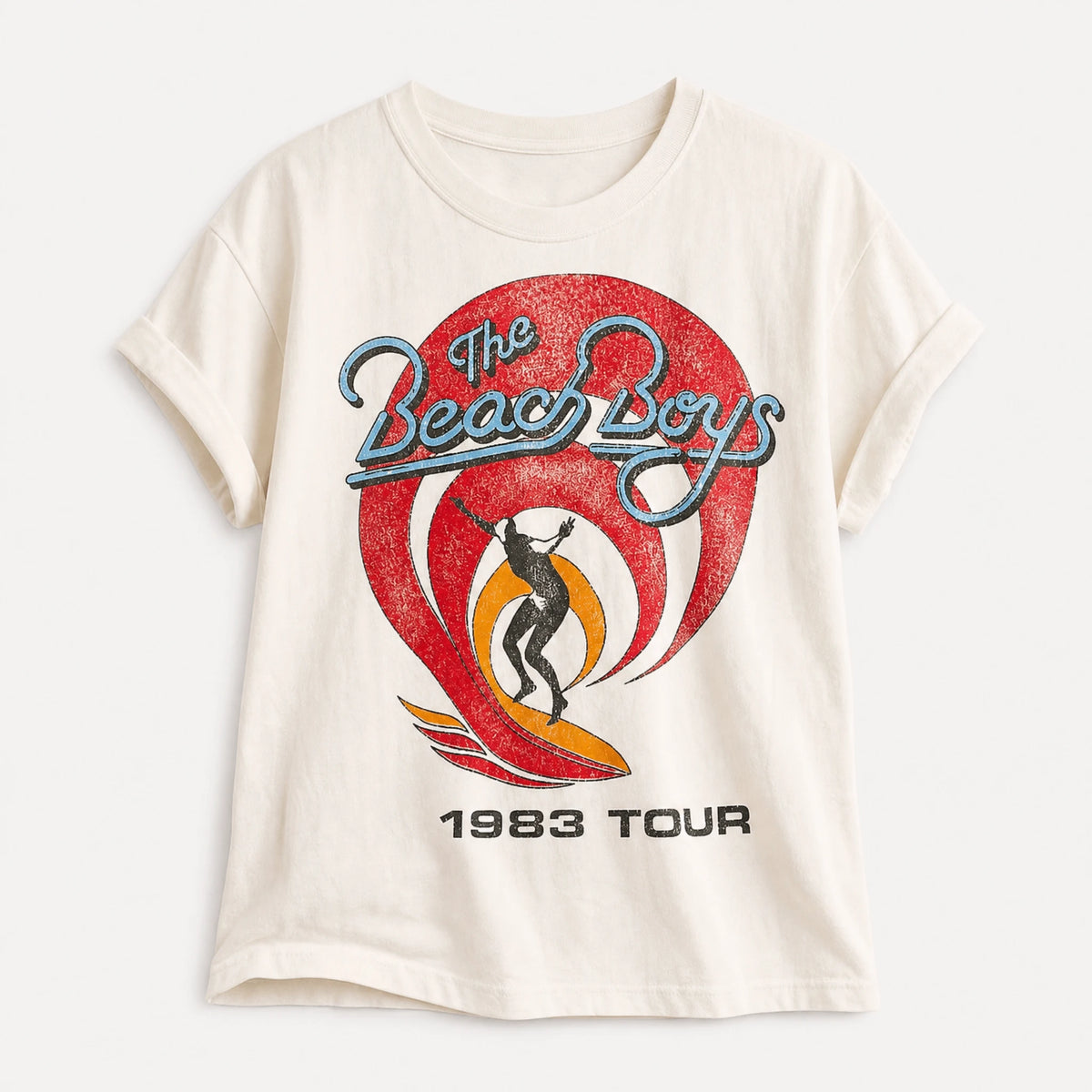 T-shirt vintage années 80 The Beach Boys 1983 Tour - S · M · L