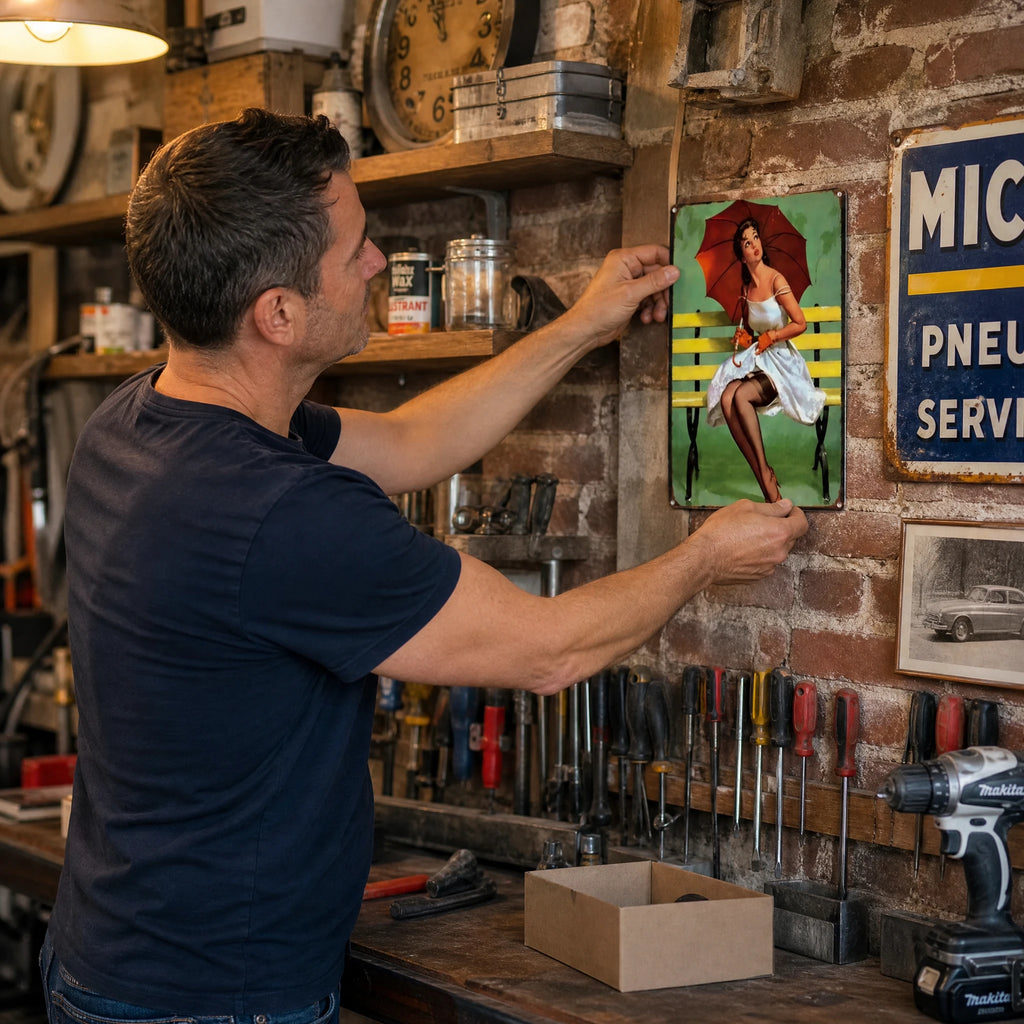 Tableau Vintage Pin-Up - Utilisation GLOBALE