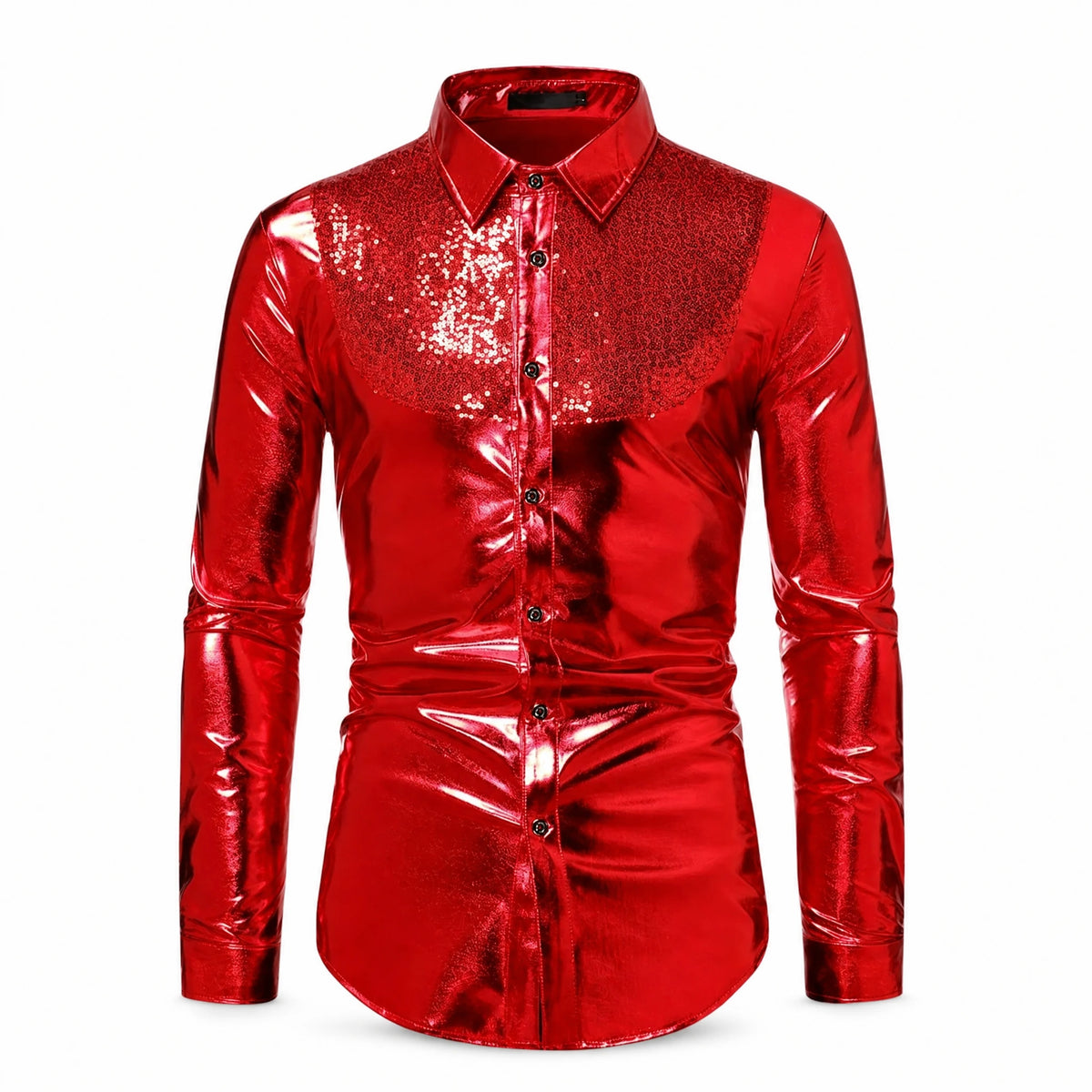 Tenue Année 80 Homme Brillante - image principale