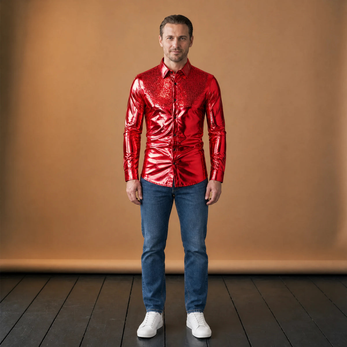 Tenue Année 80 Homme Brillante - VETEMENT Studio HOMME