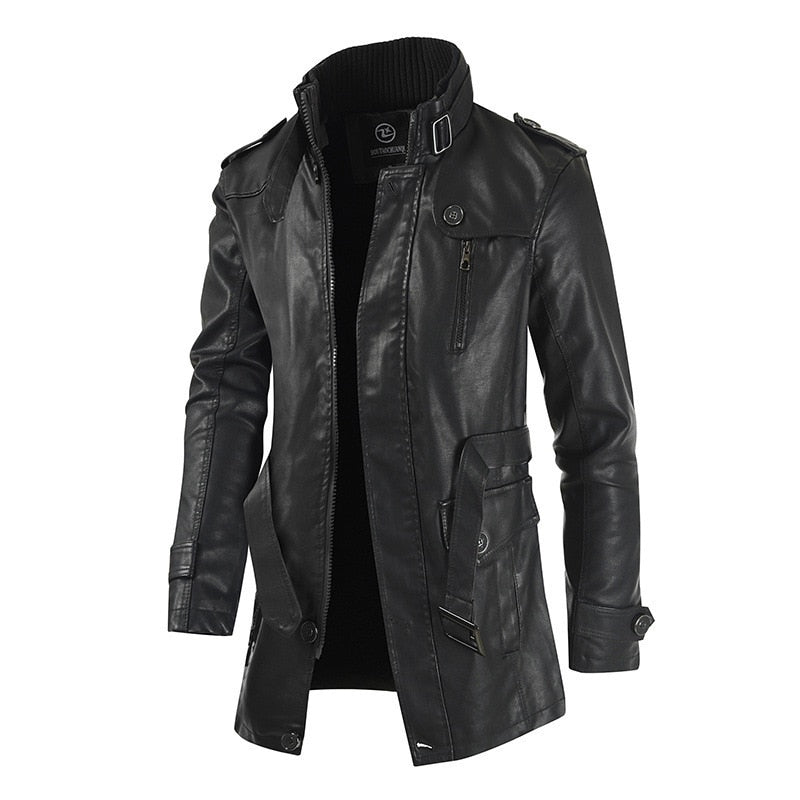 tenue-annee-80-homme-cuir-moustache
