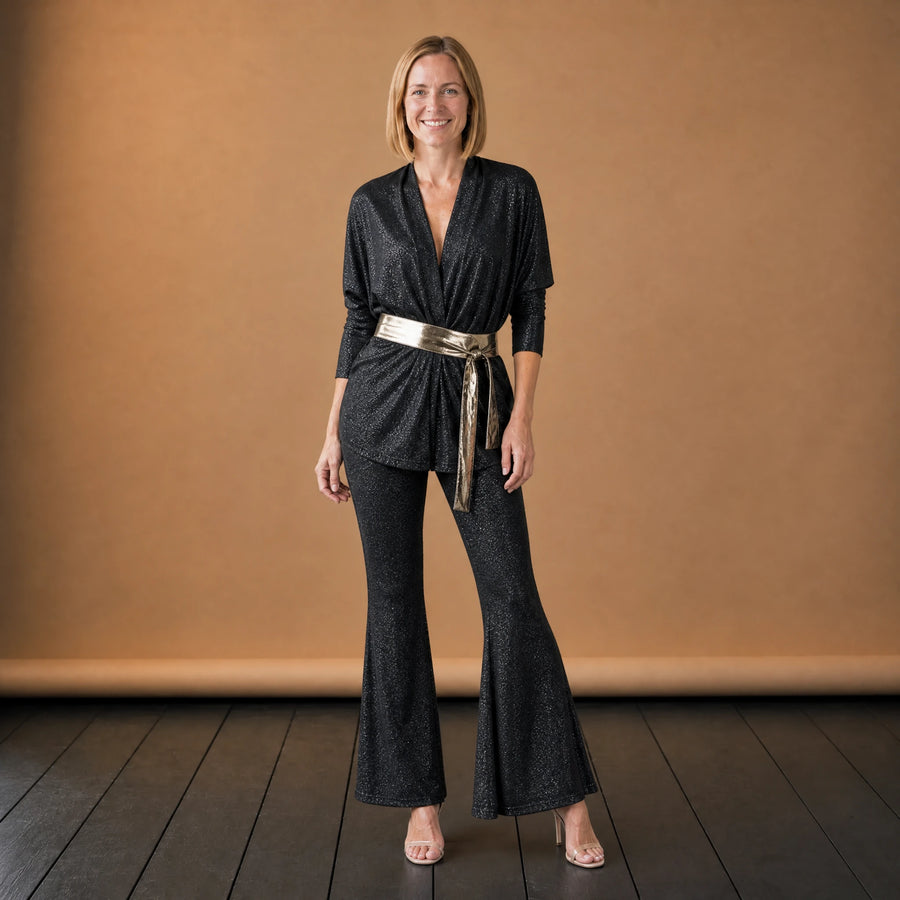 Tenue Disco Année 80 Femme Noire - VETEMENT Studio FEMME