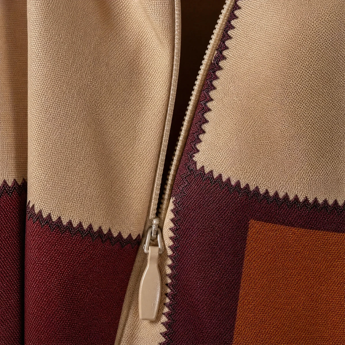 Tenue Disco Homme Année 60 - close-up détail matière