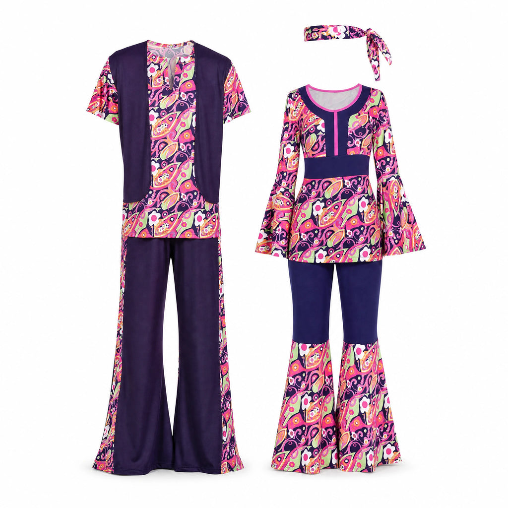 Tenue Vestimentaire Couple Année 80 Disco - image principale