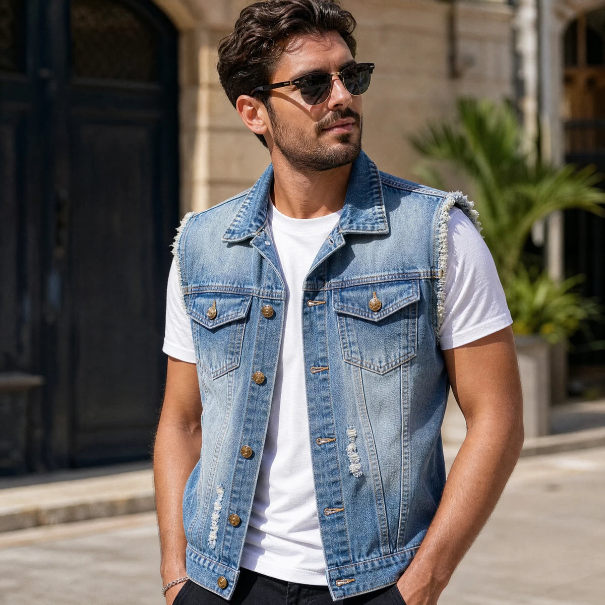 Veste en Jean Année 80 - Utilisation GLOBALE