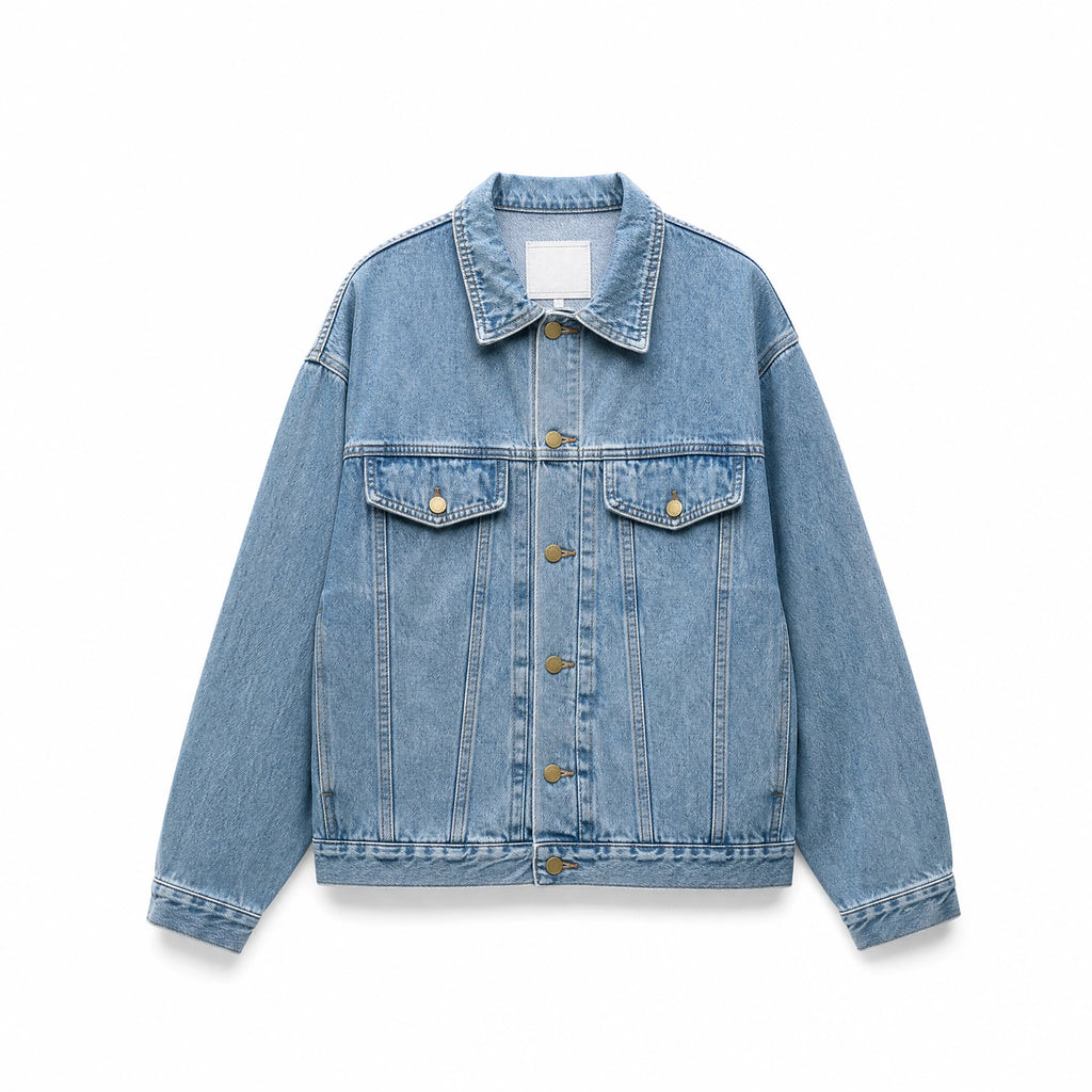 Veste Jean Vintage Oversize - image principale
